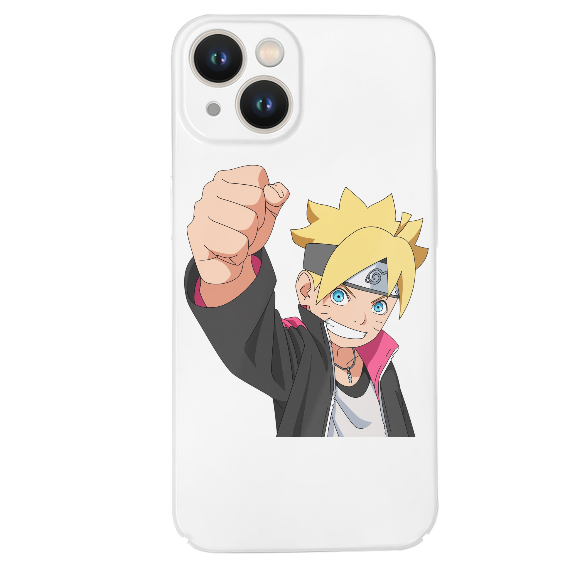 （画像用） NARUTO -ナルト- うずまき ボルト Uzumaki Boruto 【iPhone 14シリーズ対応】ハードケース